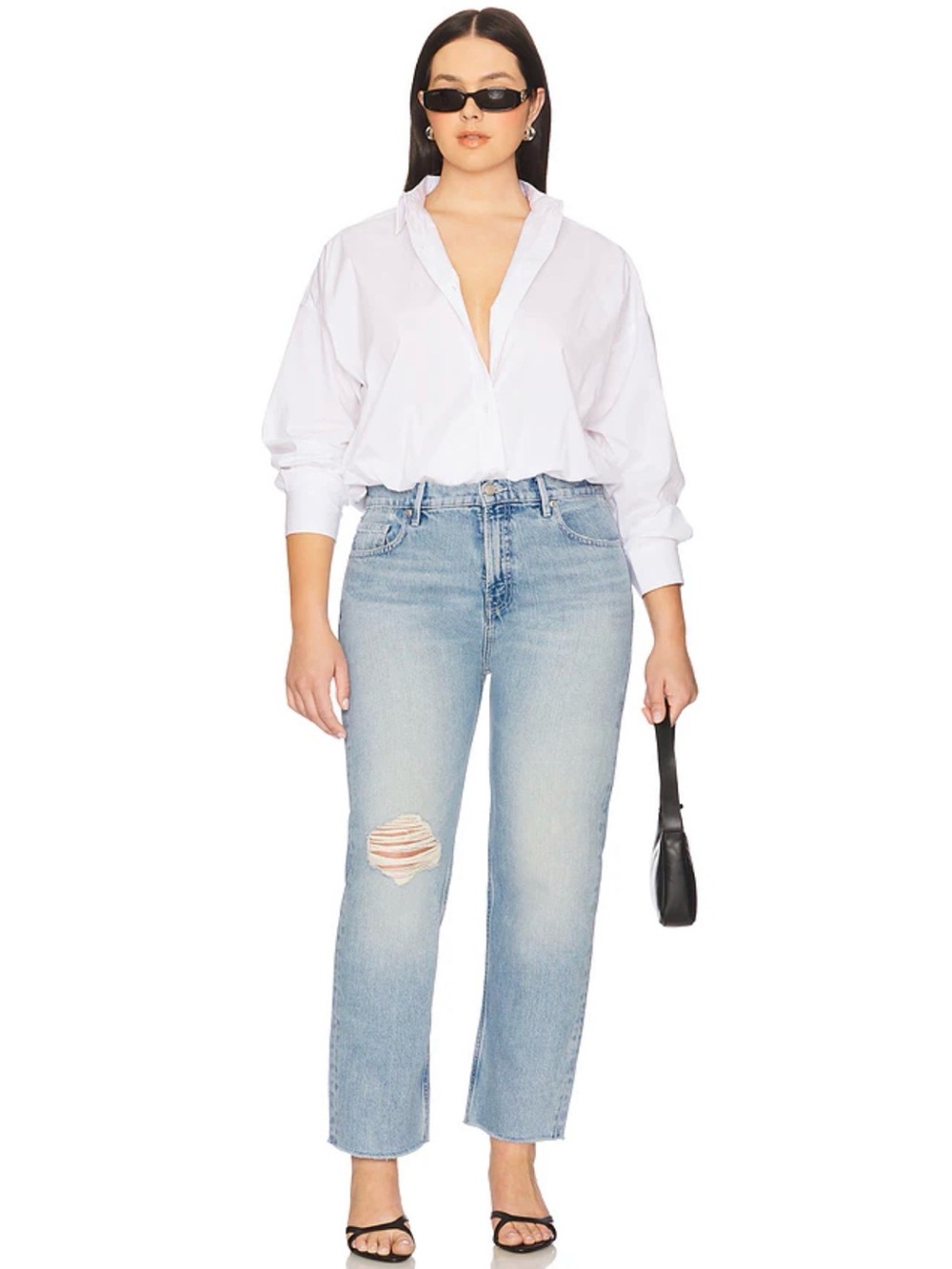 Good American Good Standard Straight Jeans